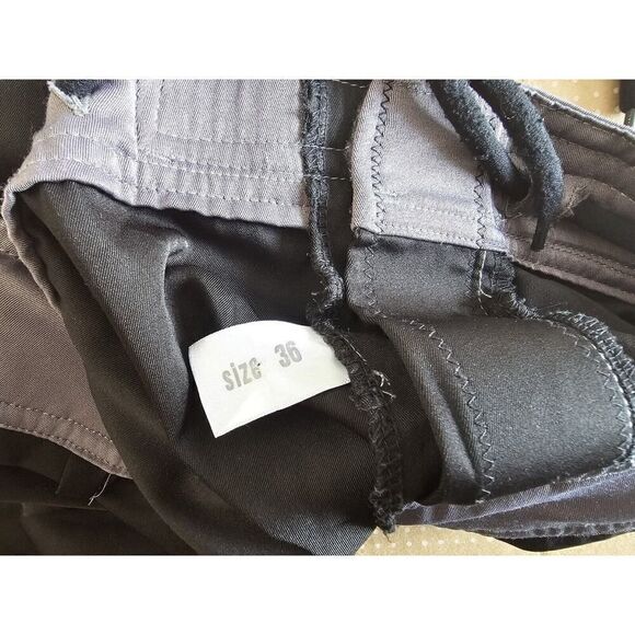 93 Brand Jiu Jitsu Gray Black MMA Wrestling Grappling Shorts size 36 Model V5 - Picture 5 of 8